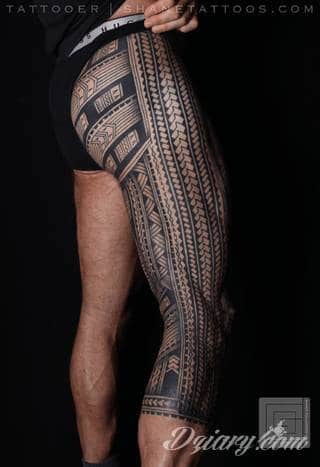 Fantazja, jaką dają wzory polinezyjskie jest ograniczona wyłącznie wyobraźnią. Tatuaże etniczne Maori to plemienne grafiki sięgające do wyjątkowych tradycji graficznych z rejonu wysp pacyficznych - jakże egzotyczne w dzisiejszych realiach. 