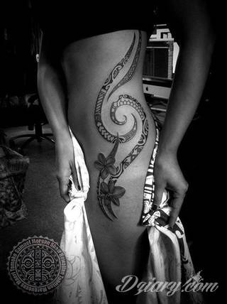 Fantazja, jaką dają wzory polinezyjskie jest ograniczona wyłącznie wyobraźnią. Tatuaże etniczne Maori to plemienne grafiki sięgające do wyjątkowych tradycji graficznych z rejonu wysp pacyficznych - jakże egzotyczne w dzisiejszych realiach. 