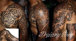 Fantazja, jaką dają wzory polinezyjskie jest ograniczona wyłącznie wyobraźnią. Tatuaże etniczne Maori to plemienne grafiki sięgające do wyjątkowych tradycji graficznych z rejonu wysp pacyficznych - jakże egzotyczne w dzisiejszych realiach. 