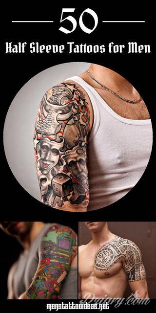 Niesamowite w swojej formie tatuaże-rękawy zajmują cała powierzchnię ramiona i przedramiona. Tworzą jednolitą zdobiącą ciało całość. Taki graficzny rękaw na skórze to tatuaż szczególnie ciekawy w przypadku aktywnych, silnych mężczyzn. 