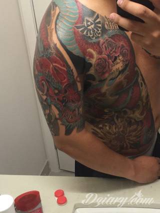 Niesamowite w swojej formie tatuaże-rękawy zajmują cała powierzchnię ramiona i przedramiona. Tworzą jednolitą zdobiącą ciało całość. Taki graficzny rękaw na skórze to tatuaż szczególnie ciekawy w przypadku aktywnych, silnych mężczyzn. 