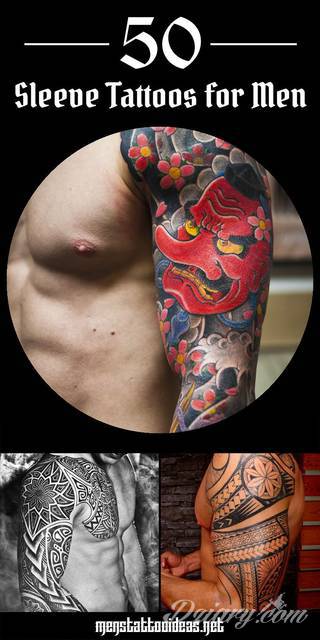 Niesamowite w swojej formie tatuaże-rękawy zajmują cała powierzchnię ramiona i przedramiona. Tworzą jednolitą zdobiącą ciało całość. Taki graficzny rękaw na skórze to tatuaż szczególnie ciekawy w przypadku aktywnych, silnych mężczyzn. 