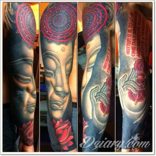 Niesamowite w swojej formie tatuaże-rękawy zajmują cała powierzchnię ramiona i przedramiona. Tworzą jednolitą zdobiącą ciało całość. Taki graficzny rękaw na skórze to tatuaż szczególnie ciekawy w przypadku aktywnych, silnych mężczyzn. 