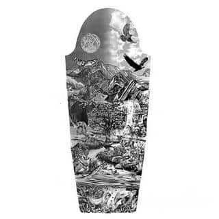 Niesamowite w swojej formie tatuaże-rękawy zajmują cała powierzchnię ramiona i przedramiona. Tworzą jednolitą zdobiącą ciało całość. Taki graficzny rękaw na skórze to tatuaż szczególnie ciekawy w przypadku aktywnych, silnych mężczyzn. 