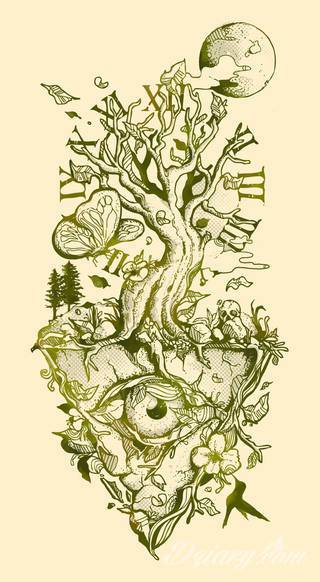 Niesamowite w swojej formie tatuaże-rękawy zajmują cała powierzchnię ramiona i przedramiona. Tworzą jednolitą zdobiącą ciało całość. Taki graficzny rękaw na skórze to tatuaż szczególnie ciekawy w przypadku aktywnych, silnych mężczyzn. 