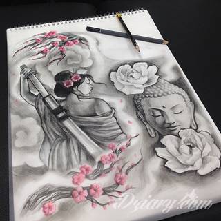 Niesamowite w swojej formie tatuaże-rękawy zajmują cała powierzchnię ramiona i przedramiona. Tworzą jednolitą zdobiącą ciało całość. Taki graficzny rękaw na skórze to tatuaż szczególnie ciekawy w przypadku aktywnych, silnych mężczyzn. 