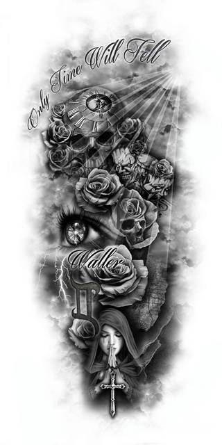 Niesamowite w swojej formie tatuaże-rękawy zajmują cała powierzchnię ramiona i przedramiona. Tworzą jednolitą zdobiącą ciało całość. Taki graficzny rękaw na skórze to tatuaż szczególnie ciekawy w przypadku aktywnych, silnych mężczyzn. 