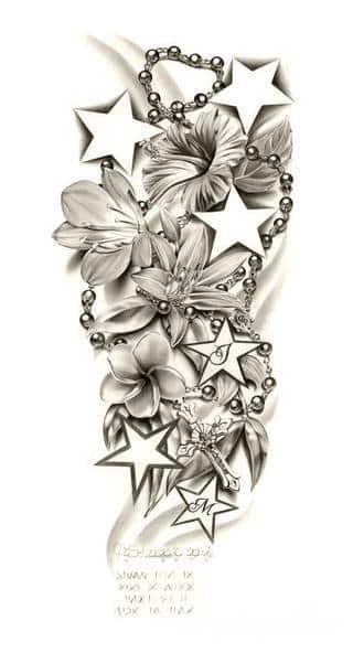 Niesamowite w swojej formie tatuaże-rękawy zajmują cała powierzchnię ramiona i przedramiona. Tworzą jednolitą zdobiącą ciało całość. Taki graficzny rękaw na skórze to tatuaż szczególnie ciekawy w przypadku aktywnych, silnych mężczyzn. 