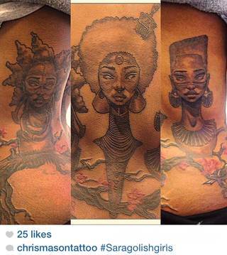 Niesamowite w swojej formie tatuaże-rękawy zajmują cała powierzchnię ramiona i przedramiona. Tworzą jednolitą zdobiącą ciało całość. Taki graficzny rękaw na skórze to tatuaż szczególnie ciekawy w przypadku aktywnych, silnych mężczyzn. 