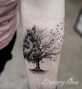 Niesamowite w swojej formie tatuaże-rękawy zajmują cała powierzchnię ramiona i przedramiona. Tworzą jednolitą zdobiącą ciało całość. Taki graficzny rękaw na skórze to tatuaż szczególnie ciekawy w przypadku aktywnych, silnych mężczyzn. 