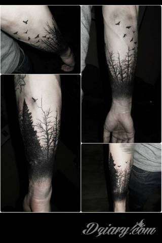 Niesamowite w swojej formie tatuaże-rękawy zajmują cała powierzchnię ramiona i przedramiona. Tworzą jednolitą zdobiącą ciało całość. Taki graficzny rękaw na skórze to tatuaż szczególnie ciekawy w przypadku aktywnych, silnych mężczyzn. 