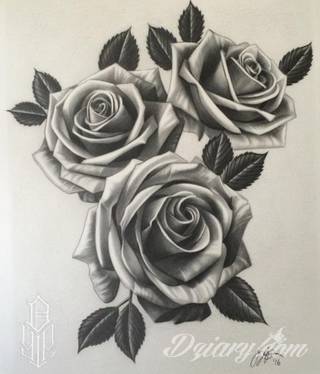 Jeden z najpopularniejszych formatów graficznych na tatuaże. Róża, kwiat o wyjątkowej symbolice, to grafika o szczególnej kolorystyce na ciele. Królowa kwiatów - za którą uważana jest róża - to ciekawie skomponowane wymiary rysunków: niewielkie jak i komponowane np. z czaszką. 