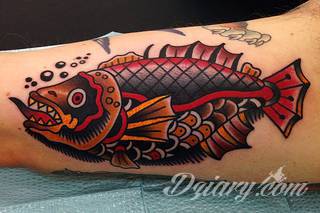 Tatuaże ryby