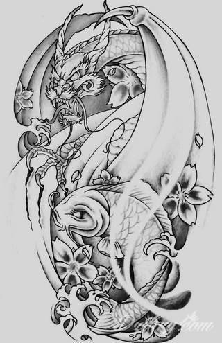 Smok na skórze to od lat jeden z najpopularniejszych wzorów tatuaży. Grafiki stają się mini-dziełami sztuki. Tatuaże ze smokami są pełne detali - zarówno cienkiej kreski, jak i wielu zastosowanych kolorów. Tego rodzaju grafiki sprawdzają się przede wszystkim w opcji wielkoformatowej. 