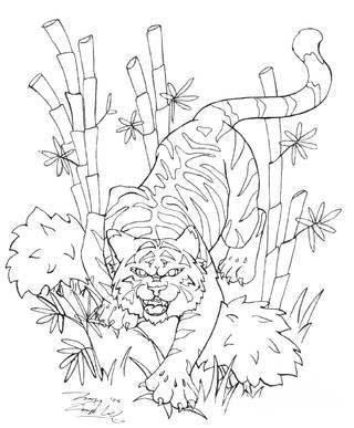 Energia, drapieżność, gotowość na wszystko - tygrys na skórze nie pozostawia złudzeń co do charakteru właściciela. Tatuaże z tygrysem zaskakują czasami różnorodnością. Drapieżniki to nie tylko sam wyszczerzony łeb; chętnie stawia się też na całe sylwetki np. w ruchu. 