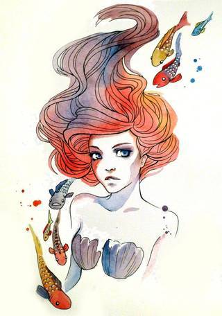 Akwarelowe tatuaże watercolor stanowią intrygujące połączenie unikatowych wzorów i rozbudowanej kolorystyki. Kreska jest w nich rozmyta; tworzą intrygujący efekt graficzny farby swobodnie przelewanej na skórze. 