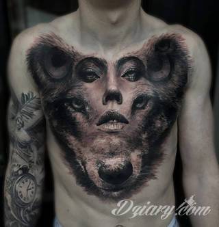 Wilk na tatuażu kojarzy się z niebezpieczeństwem. Starannie nakreślony pysk drapieżników, na ciele staje się konkretnym symbolem. Duże możliwości daje zastosowanie wilczych tatuaży na różnych fragmentach ciała. 