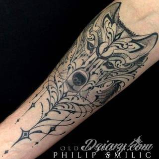 Wilk na tatuażu kojarzy się z niebezpieczeństwem. Starannie nakreślony pysk drapieżników, na ciele staje się konkretnym symbolem. Duże możliwości daje zastosowanie wilczych tatuaży na różnych fragmentach ciała. 