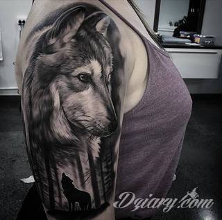 Wilk na tatuażu kojarzy się z niebezpieczeństwem. Starannie nakreślony pysk drapieżników, na ciele staje się konkretnym symbolem. Duże możliwości daje zastosowanie wilczych tatuaży na różnych fragmentach ciała. 