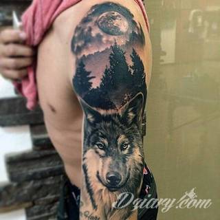 Wilk na tatuażu kojarzy się z niebezpieczeństwem. Starannie nakreślony pysk drapieżników, na ciele staje się konkretnym symbolem. Duże możliwości daje zastosowanie wilczych tatuaży na różnych fragmentach ciała. 