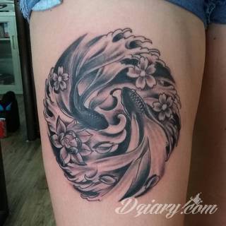 Yin Yang jest namacalnym symbolem równowagi; na ciele podkreśla idealny balans pomiędzy codziennymi siłami dobra i zła. Filozoficzny wymiar tatuaży yin yang może nabierać jednak również humorystycznego charakteru. 
