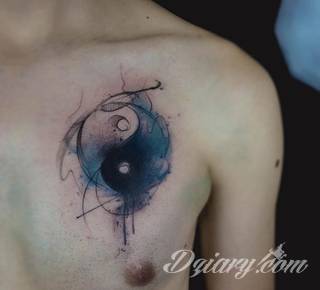Yin Yang jest namacalnym symbolem równowagi; na ciele podkreśla idealny balans pomiędzy codziennymi siłami dobra i zła. Filozoficzny wymiar tatuaży yin yang może nabierać jednak również humorystycznego charakteru. 