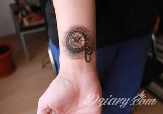 Tatuaże zegar