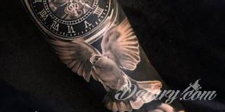 Tatuaże zegar