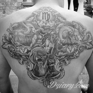 Niesłabnąca popularność tatuaży ze znakami zodiaku to efekt dążenia do podkreślenia swojej osobowości. Rak, wodnik, koziorożec czy inny z 12 znaków - każdy znak zodiaku graficznie daje nieograniczone możliwości ciekawego rysunku na ciele. 
