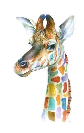 Tatuaż z żyrafą bywa absurdalny, ale właśnie na tym polega jego urok. Charakterystyka żyraf sprawia, że grafiki świetnie prezentują się na rękach czy nogach. Tatuaże często wykorzystują również naturalne elementy skóry - np. pieprzyki - do nadania żyrafie cech charakterystycznych. 