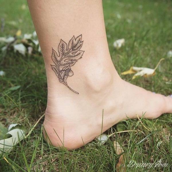 Tatuaż liście
