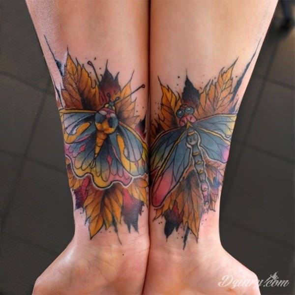 Tatuaż motyle