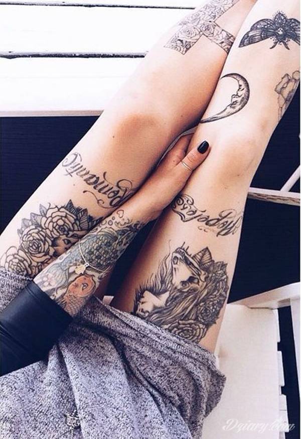 Tatuaze Dla Dziewczyn Na Nodze Tatuaże Dla Dziewczyn Na Nodze - Margaret Wiegel