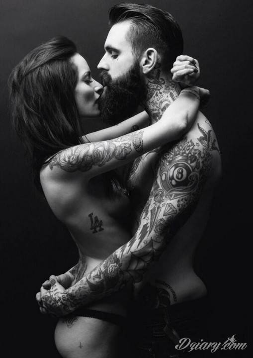 Tatuaż para kobieta facet...
