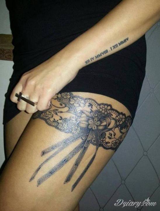 Tatuaż Piękny wzór -...