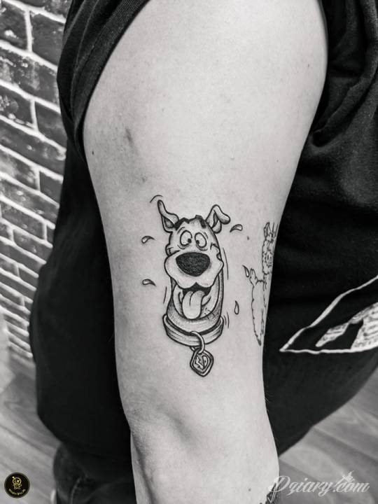 Tatuaż Scooby Doo