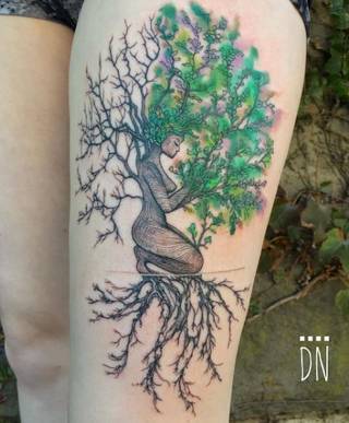 Cud życia zawarty jest w naturze. Jesteśmy zakorzenieni w przeszłości i rozgałęziamy się w przyszłość.