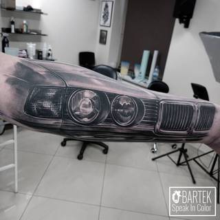Dla prawdziwego fana marki BMW :) Wykonał Bartosz ze studia Speak In Color z Wodzisławia śl. Po więcej zapraszamy na speakincolor.pl