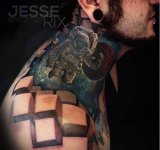 Dziara w 3D autorstwa Jesse Rixa