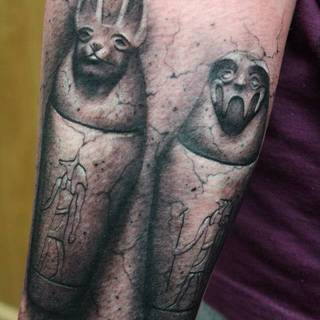 Egipskie, boskie amfory.