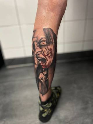 Horror tattoo