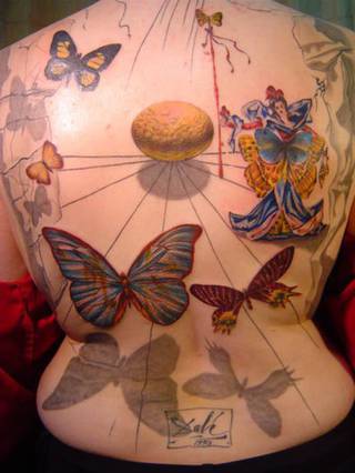 Inspirowane Salvadorem Dali.