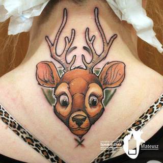 Jelonek w wykonaniu Meffa ze studia Speak In Color!
https://www.facebook.com/SpeakInColorTattoo