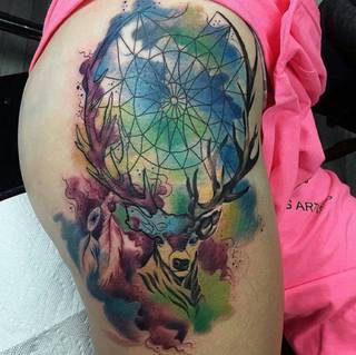 kolorowy łapacz snów