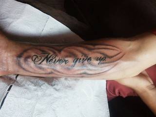 Mam na imię Paweł, i to  mój pierwszy tatuaż ;)