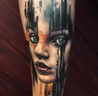 Mega realistyczna dziara