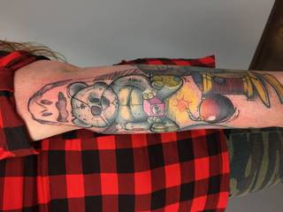 mis zły wykonany przez Paweł Skiba - Skaza Tattoo :)