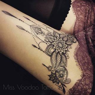 Miss voodoo tattoo