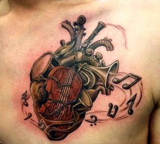 Muzyka płynie od serca do serca, przekazując wibrację miłości między ludźmi.