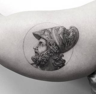 Najtrwalszym symbolem stoicyzmu jest wytrwałość i powaga.